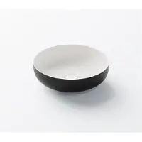 Steinberg Série 440 lavabo à poser, rond, sans trop-plein, 400x400x120mm, SOLIDSurface, 4406120SW, 4406120SW