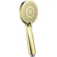 Excellent Soffione Doccia A 3 Funzioni, Oro Spazzolato, Nqa R51S, Deante, Nqa R51S