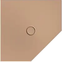 Bette BetteFloor Caro receveurs de douche pentagonaux avec BetteAntidérapant Pro, 900x900mm, 7191-425AE, 7191-425AE