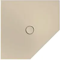 Bette BetteFloor Caro receveurs de douche pentagonaux avec BetteAntidérapant Pro, 900x900mm, 7191-422AE, 7191-422AE