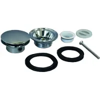 Bette Push valve, 70x70x60mm, chrome, B581-901, B581-901