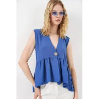 Big Dart Camicia da donna 'Blusen' blu sfumato