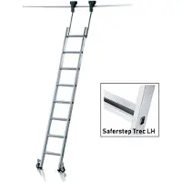 Zarges Scala a pioli mobile , modello Saferstep Trec LH, con 8 gradini