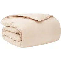 vidaXL Set di lenzuola , 2 pezzi, 140 x 200 cm, adatto a tutte le stagioni, color beige