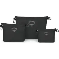 Osprey Zipper Sack Set Sacca (2/5/7 l - S/M/L, nero)
