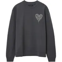 AllSaints Trip Crew Washed Black Taglia: XL | Maglioni a maglia Outlet | Uomo | Nero