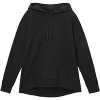 AllSaints Etti Scrunch Hoody Black Taglia: S | Felpe con cappuccio Outlet | Donna | Nero