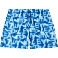 EA7 per uomo. 7M001715_AF21250 Costume con stampa logo Graphic Series blu (XXL), Beachwear, Poliestere