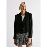 Pepe Jeans per donna. PL4024385 Rachel Black americana (XL), Nero, Casual, Poliestere