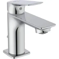 Ideal standard Ceralife C, miscelatore per lavabo, finitura blu, con sistema di scarico a tirante e gruppo di scarico