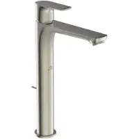 Ideal standard Miscelatore per lavabo Connect Air BlueStart base estesa, sporgenza 150 mm A7026GN Silver Storm