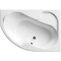 Ravak Vasca ad angolo Rosa 140x105 cm autentico bianco neve CV01000000
