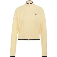 Adidas Originals Gilet / Cardigan CABLE KNIT FIREBIRD TRACK TOP donne - Beige - EU L