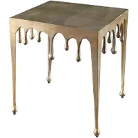 Invicta Tavolino da 50 cm, design dorato, moderno, per soggiorno - ACQUISTA ORA