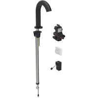 Geberit Robinetterie de lavabo Piave, saillie 167, alimentation au réseau, sans mélangeur, pour boîtier de fonction encastré, 116.181.14.1, 116.181.14.1