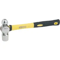 Ks Tools Martello in acciaio inox con manico in fibra di vetro 680g - 964.2104
