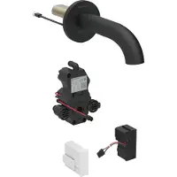 Geberit Robinetterie de lavabo Piave, saillie 170mm, avec mitigeur, alimentation secteur, pour boîtier de fonction encastré, 116.262.14.1, 116.262.14.1