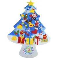 APT Ag712B Albero Di Natale In Feltro 100Cm Fai Da Te