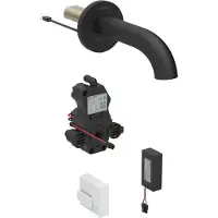 Geberit Robinetterie de lavabo Piave, saillie 220mm, sans mélangeur, alimentation par pile, pour boîtier de fonction encastré, 116.283.14.1, 116.283.14.1