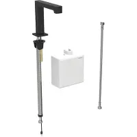 Geberit Robinetterie de lavabo Brenta, saillie 195mm, sans mélangeur, fonctionnement en générateur, avec boîtier de fonction AP, 116.175.14.1, 116.175.14.1