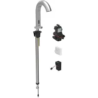 Geberit Robinetterie de lavabo Piave, saillie 167mm, alimentation au réseau, avec mélangeur, pour boîtier de fonction encastré, 116.182.SN.1, 116.182.SN.1