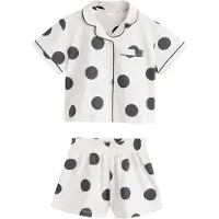 Next Pigiama nero / bianco