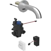 Geberit Robinetterie de lavabo Piave, saillie 170mm, avec mitigeur thermostatique, alimentation secteur, pour boîtier de fonction encastré, 116.267.SN.1, 116.267.SN.1