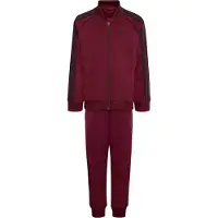 Adidas Originals Tuta da jogging 'SUPERSTAR' bordeaux / nero