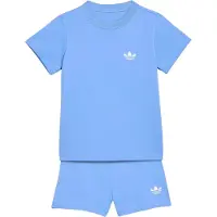 Adidas Originals Set 'SHORT TEE' blu cielo / bianco