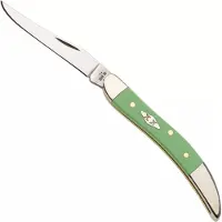 Case Knives Case Small Texas Toothpick 63835, Smooth Mint Green Synthetic, 410096 SS coltellino tascabile
