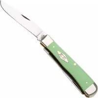 Case Knives Case Trapper Mint Green Synthetic, 63830, 4254 SS coltellino tascabile