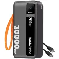 Obal:Me Power Bank Cablepulse 30000mah 22.5w