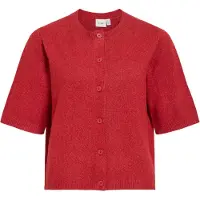 Vila Viliga Maniche Corte Cardigan A Maglia
