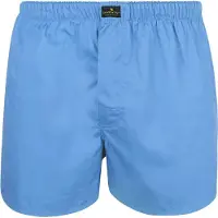 Steppin' Out Boxer Popeine Mid Bue Bu tagia