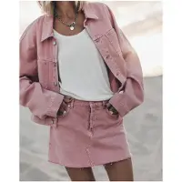 Mikuta The Pink Denim Skirt Taglia: XS | Minigonne Outlet | Donna | Blu