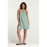 Shiwi Medellin Dress Porto Tile Fresh Green Taglia: M | Abiti Mini Outlet | Donna | Verde