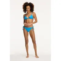 Shiwi Romy Bikini Set Metallic Blue Metallic Structure Taglia: 42 | Bikini Outlet | Donna | Blu