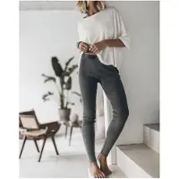 Mikuta The Dark Ribbed Leggings Taglia: M | Leggings Outlet | Donna