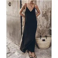 Mikuta The Black Long Knotted Dress Taglia: S | Abiti Midi Outlet | Donna | Nero
