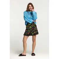 Shiwi Valencia Skirt Jaipur Palm Black Taglia: XS | Minigonne Outlet | Donna | Nero