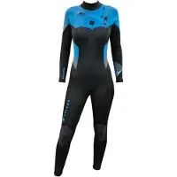 Seland Muta In Neoprene A Maniche Lunghe Con Zip Sulla Schiena Per Donna Bahia Ii 5/4/3 Mm