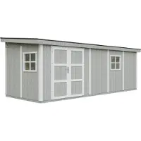 Timbela Casetta da giardino di 14,30 m² - H231x248x648 cm - M941-TUNDRA GREY