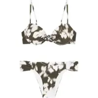 Emporio Armani per donna. EW003394_AF20248 Bikini in lycra verde brillante (L), Beachwear, Poliamide