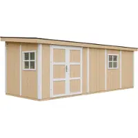 Timbela Casetta da giardino di 14,30 m² - H231x248x648 cm - M941-HARVEST HONEY