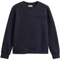 Gant per donna. 4202586 Felpa Tonal Shield Blu Navy (XS), Casual, Cotone