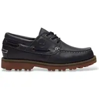 Timberland unisex per bambino. TB0A2A5FEP81 Náuticos in Pelle Authentic blu marino (30), Basso, Stringhe, Casual, Navy, moda per bambini