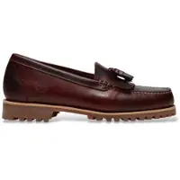 Timberland per uomo. TB0A2MSCEIW1 Mocassini in Pelle Authentic Kiltie bordeaux (36.5 W), 1 a 3 cm, Nessuno, Casual, Granata, Classico