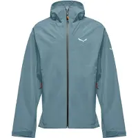 Salewa Puez Aqua 4 PowerTex 2.5L Jacket Giacca antipioggia Uomo (50, turchese)