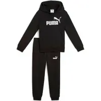 Puma Tuta da jogging 'Essentials No.1' nero / bianco