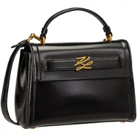 Karl Lagerfeld Borsa a mano 'Autograph' oro / nero